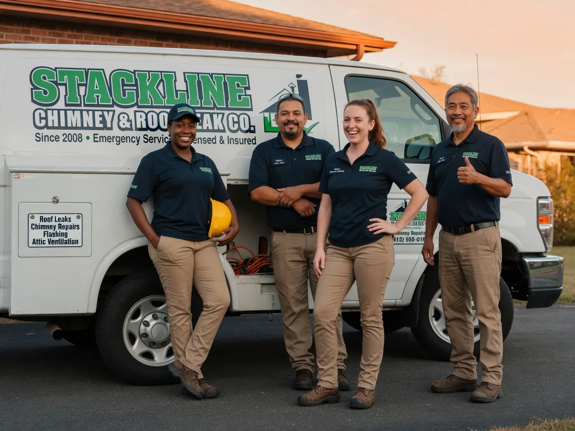 Chimney flashing repair company in Sweet Briar, VA